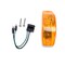 Truck-Lite Signal-Stat, Incandescent, Yellow Oval, 1 Bulb, Auxiliary Turn Signal, 2 Screw, Female 4095A - alternate 5